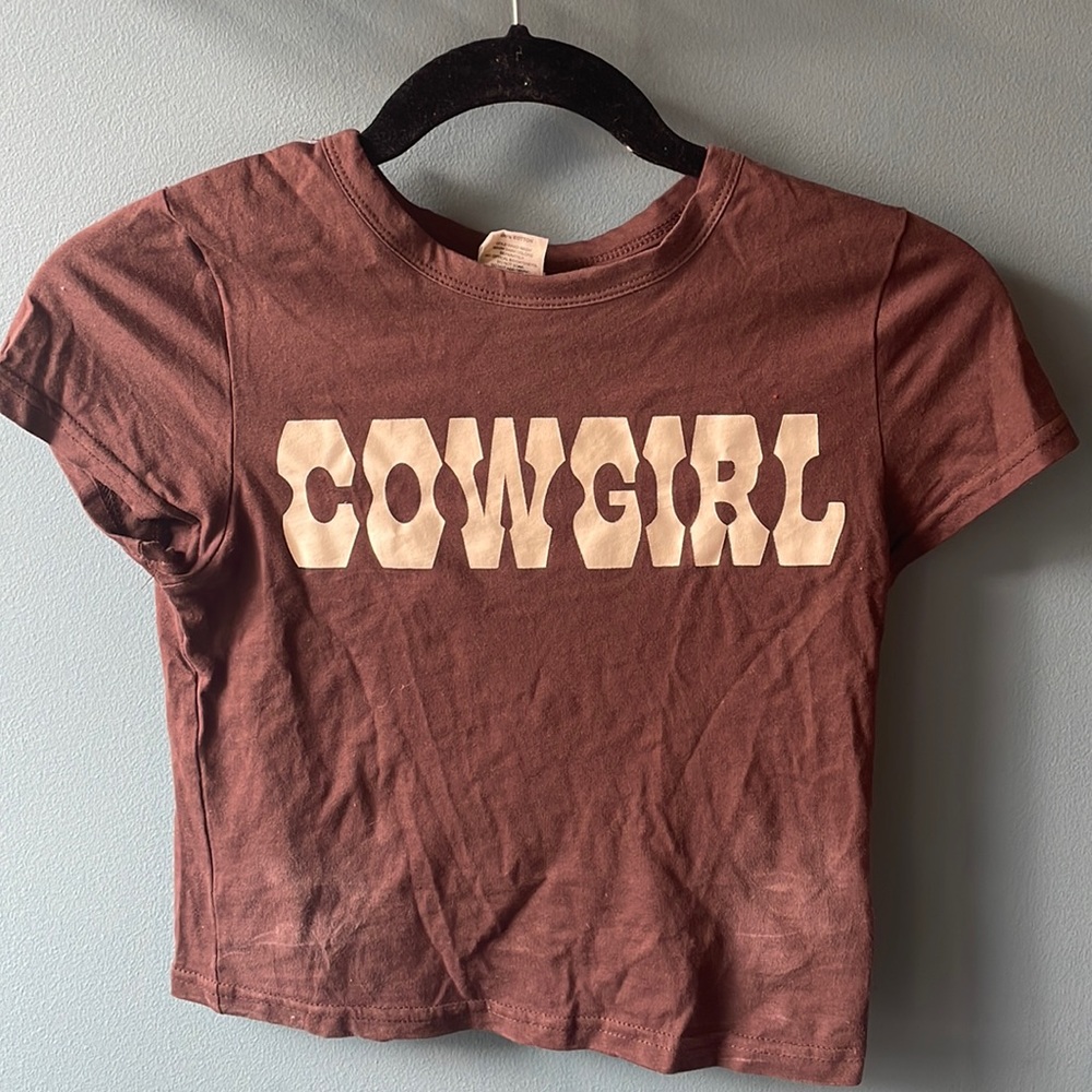COWGIRL BABY TEE SIZE: S